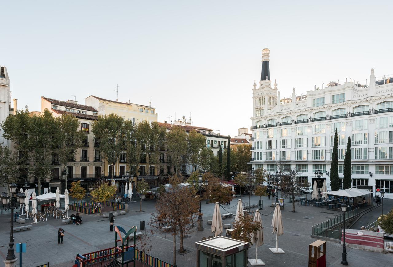 Апартаменты Plaza Santa Ana Мадрид Экстерьер фото